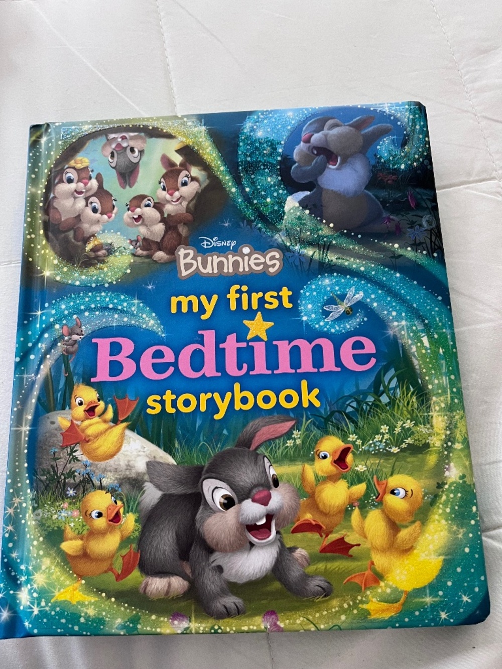 Disney Bunnies My First Bedtime Storybook Hardcover Ages 3-5